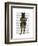 Scottish Terrier in Kilt-Fab Funky-Framed Art Print