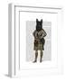 Scottish Terrier in Kilt-Fab Funky-Framed Art Print