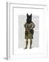 Scottish Terrier in Kilt-Fab Funky-Framed Art Print