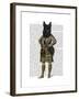 Scottish Terrier in Kilt-Fab Funky-Framed Art Print