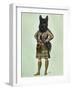 Scottish Terrier in Kilt-Fab Funky-Framed Art Print