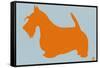 Scottish Terrier Orange-NaxArt-Framed Stretched Canvas