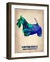 Scottish Terrier Poster-NaxArt-Framed Art Print