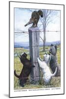 Scottish Terrier, West Highland Terrier, Skye Terrier-Louis Agassiz Fuertes-Mounted Art Print
