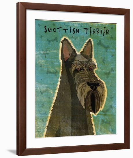 Scottish Terrier-John Golden-Framed Giclee Print