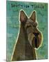 Scottish Terrier-John Golden-Mounted Giclee Print