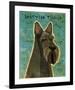 Scottish Terrier-John Golden-Framed Giclee Print