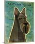 Scottish Terrier-John W^ Golden-Mounted Art Print