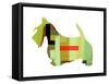 Scottish Terrier-NaxArt-Framed Stretched Canvas