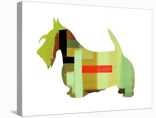 Scottish Terrier-NaxArt-Stretched Canvas