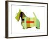 Scottish Terrier-NaxArt-Framed Art Print