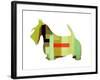 Scottish Terrier-NaxArt-Framed Art Print