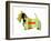 Scottish Terrier-NaxArt-Framed Art Print