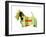 Scottish Terrier-NaxArt-Framed Art Print