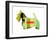 Scottish Terrier-NaxArt-Framed Art Print