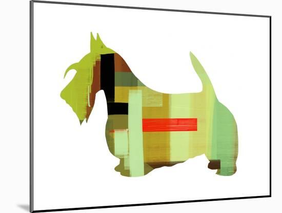 Scottish Terrier-NaxArt-Mounted Art Print