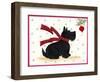 Scottish Terrier-Beverly Johnston-Framed Giclee Print