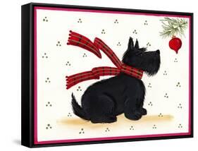Scottish Terrier-Beverly Johnston-Framed Stretched Canvas