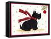 Scottish Terrier-Beverly Johnston-Framed Stretched Canvas