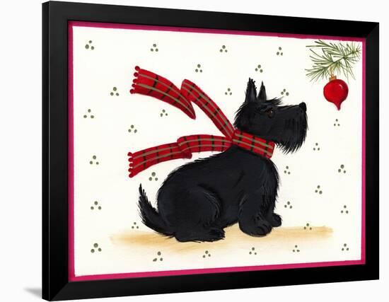 Scottish Terrier-Beverly Johnston-Framed Giclee Print