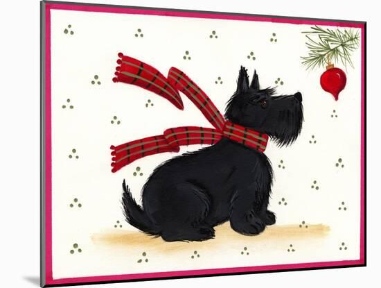 Scottish Terrier-Beverly Johnston-Mounted Giclee Print