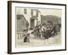 Scottish Volunteers at Home, after Dinner at a Sheep-Farm Near the Spital of Glenshee-J.M.L. Ralston-Framed Giclee Print