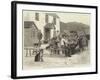 Scottish Volunteers at Home, after Dinner at a Sheep-Farm Near the Spital of Glenshee-J.M.L. Ralston-Framed Giclee Print