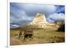 Scotts Bluff in Present Day Nebraska, Now a National Monument-Richard Wright-Framed Photographic Print