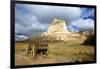 Scotts Bluff in Present Day Nebraska, Now a National Monument-Richard Wright-Framed Photographic Print