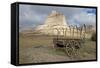 Scotts Bluff in Present Day Nebraska-Richard Wright-Framed Stretched Canvas