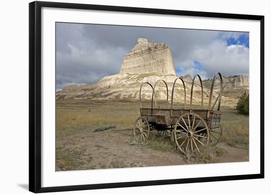 Scotts Bluff in Present Day Nebraska-Richard Wright-Framed Photographic Print