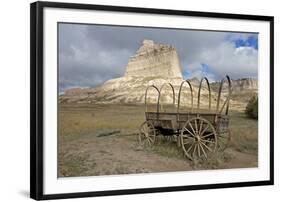 Scotts Bluff in Present Day Nebraska-Richard Wright-Framed Photographic Print