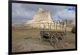 Scotts Bluff in Present Day Nebraska-Richard Wright-Framed Photographic Print