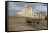 Scotts Bluff in Present Day Nebraska-Richard Wright-Framed Stretched Canvas