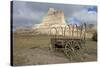 Scotts Bluff in Present Day Nebraska-Richard Wright-Stretched Canvas