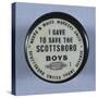 Scottsboro Boys Defense Fund Pin-David J. Frent-Stretched Canvas