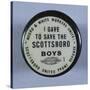 Scottsboro Boys Defense Fund Pin-David J. Frent-Stretched Canvas