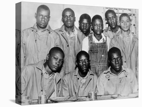 'Scottsboro Boys' in Jefferson County Jail, Birmingham-null-Stretched Canvas