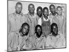 'Scottsboro Boys' in Jefferson County Jail, Birmingham-null-Mounted Photo