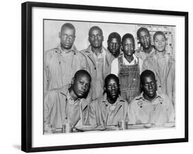 'Scottsboro Boys' in Jefferson County Jail, Birmingham-null-Framed Photo