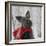 Scotty Dog Red Scarf-Clare Davis London-Framed Giclee Print