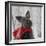 Scotty Dog Red Scarf-Clare Davis London-Framed Giclee Print