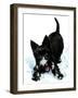 "Scotty in Snow," January 30, 1943-W.W. Calvert-Framed Giclee Print