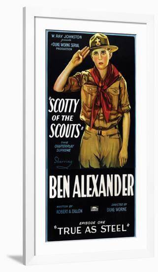 Scotty Of The Scouts - 1926-null-Framed Giclee Print