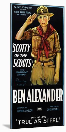 Scotty Of The Scouts - 1926-null-Mounted Giclee Print