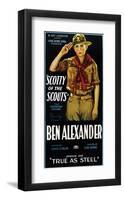 Scotty Of The Scouts - 1926-null-Framed Giclee Print