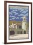 Scotty's Castle, Death Valley, California-Lantern Press-Framed Art Print