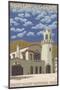 Scotty's Castle, Death Valley, California-Lantern Press-Mounted Art Print