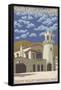 Scotty's Castle, Death Valley, California-Lantern Press-Framed Stretched Canvas
