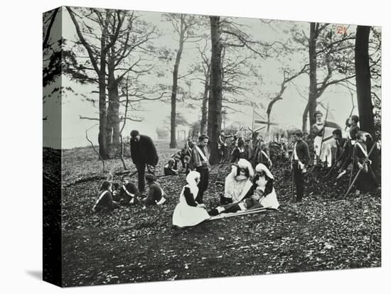 Scout Life, Shrewsbury House Open Air School, London, 1909-null-Stretched Canvas